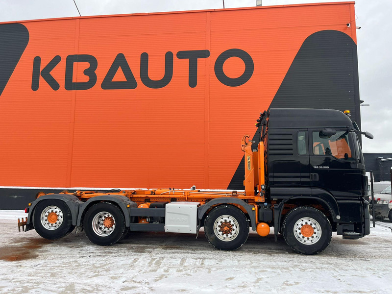 MAN TGS 35.500 8x4H*6 PALFINGER T 20 ton / L=5700 mm / HYDRODRIVE - Гаковий мультиліфт вантажівка: фото 5 MAN TGS 35.500 8x4H*6 PALFINGER T 20 ton / L=5700 mm / HYDRODRIVE - Гаковий мультиліфт вантажівка: фото 5