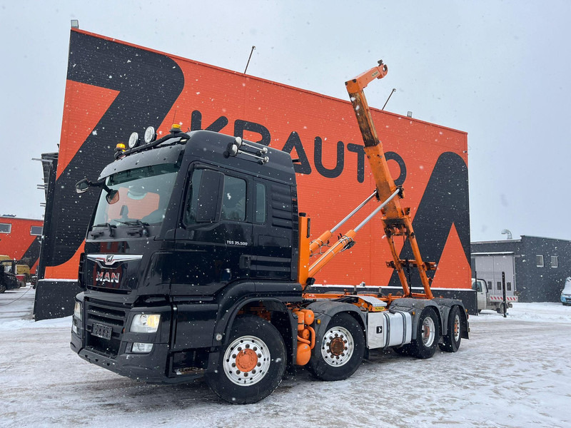 MAN TGS 35.500 8x4H*6 PALFINGER T 20 ton / L=5700 mm / HYDRODRIVE - Гаковий мультиліфт вантажівка: фото 2 MAN TGS 35.500 8x4H*6 PALFINGER T 20 ton / L=5700 mm / HYDRODRIVE - Гаковий мультиліфт вантажівка: фото 2