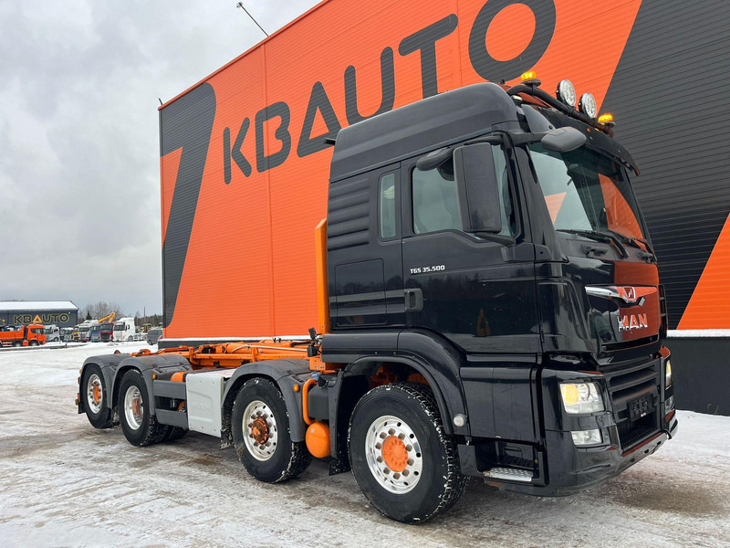 MAN TGS 35.500 8x4H*6 PALFINGER T 20 ton / L=5700 mm / HYDRODRIVE - Гаковий мультиліфт вантажівка: фото 4 MAN TGS 35.500 8x4H*6 PALFINGER T 20 ton / L=5700 mm / HYDRODRIVE - Гаковий мультиліфт вантажівка: фото 4