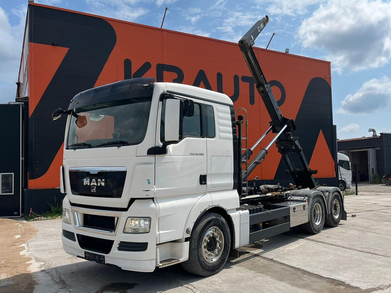MAN TGX 26.480 6X2 / HIAB L20 TON / L= 5300mm - Гаковий мультиліфт вантажівка: фото 2 MAN TGX 26.480 6X2 / HIAB L20 TON / L= 5300mm - Гаковий мультиліфт вантажівка: фото 2