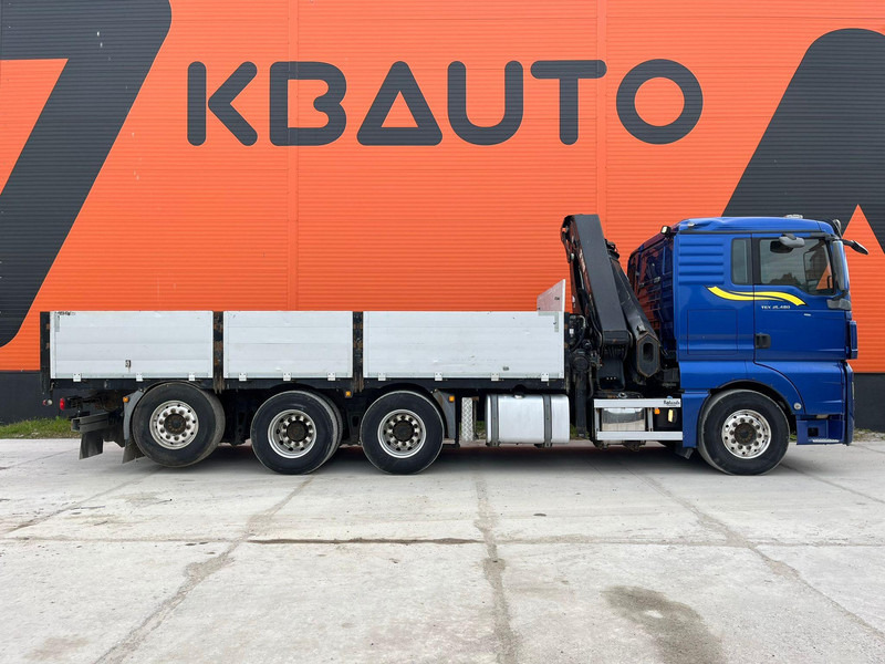MAN TGX 35.480 8x4*4 HIAB 288E-7 / PLATFORM L=6397 mm - Бортова вантажівка/ Платформа, Вантажівка з маніпулятором: фото 5 MAN TGX 35.480 8x4*4 HIAB 288E-7 / PLATFORM L=6397 mm - Бортова вантажівка/ Платформа, Вантажівка з маніпулятором: фото 5