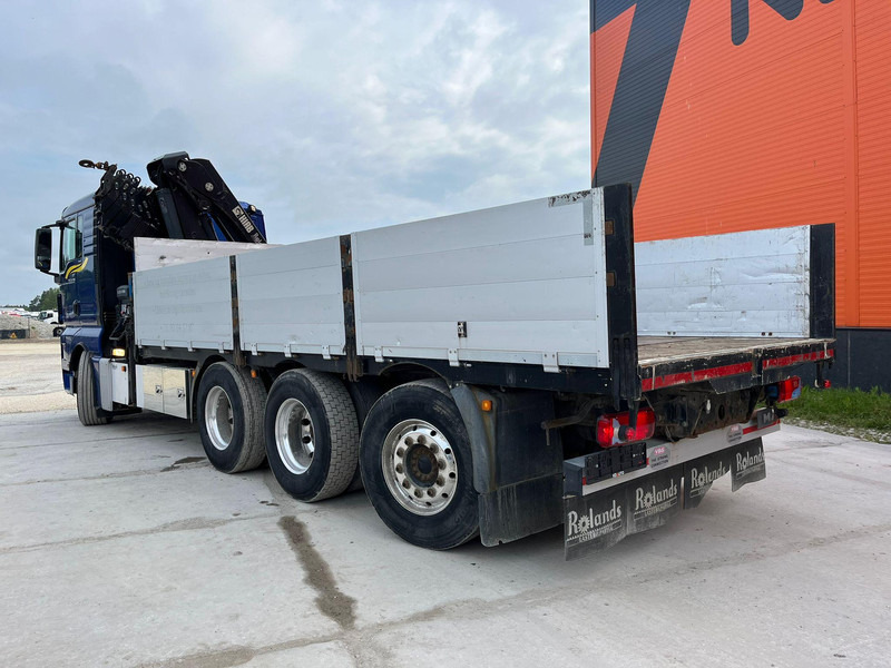 Бортова вантажівка/ Платформа, Вантажівка з маніпулятором MAN TGX 35.480 8x4*4 HIAB 288E-7 / PLATFORM L=6397 mm: фото 8