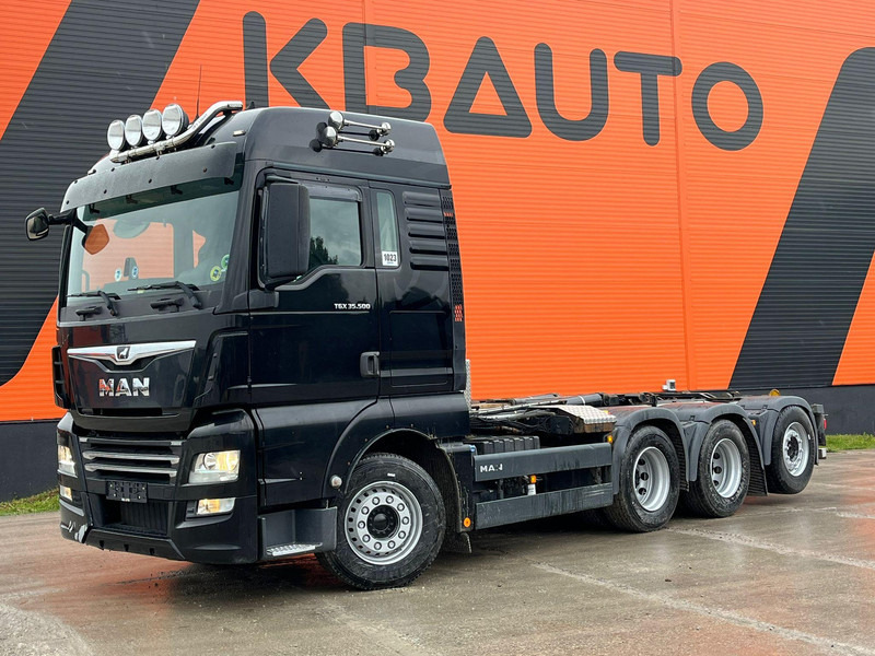 MAN TGX 35.500 8x4*4 PALFINGER 20 ton / L=5700 mm / PLATFORM & BOX NOT INCLUDED ! - Гаковий мультиліфт вантажівка: фото 1 MAN TGX 35.500 8x4*4 PALFINGER 20 ton / L=5700 mm / PLATFORM & BOX NOT INCLUDED ! - Гаковий мультиліфт вантажівка: фото 1