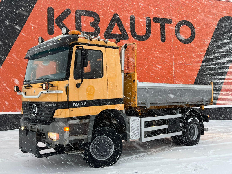 Mercedes-Benz Actros 1831 4x4 V6 / FULL STEEL / BOX L=4342 mm - Самоскид вантажівка: фото 1 Mercedes-Benz Actros 1831 4x4 V6 / FULL STEEL / BOX L=4342 mm - Самоскид вантажівка: фото 1