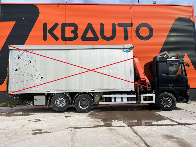 Mercedes-Benz Actros 2536 6x2*4 PK18002 / BOX L=6965 mm - Вантажівка шасі, Вантажівка з маніпулятором: фото 4 Mercedes-Benz Actros 2536 6x2*4 PK18002 / BOX L=6965 mm - Вантажівка шасі, Вантажівка з маніпулятором: фото 4