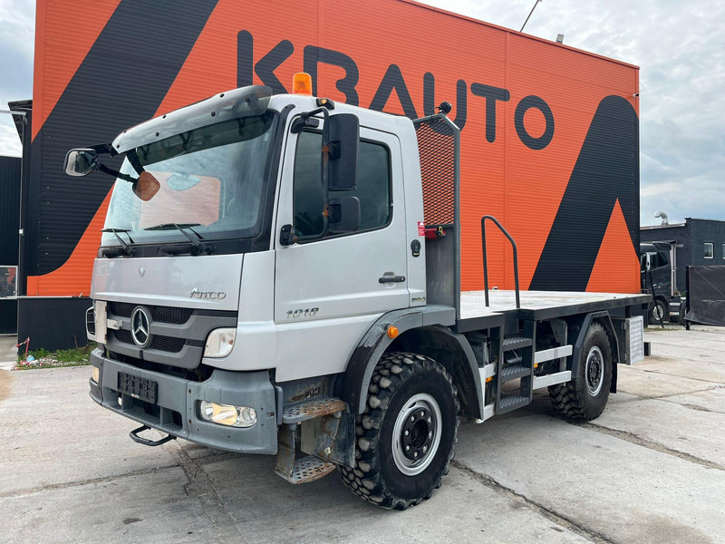 Mercedes-Benz Atego 1018 4x4 ONLY 32281 km ! / FULL STEEL / DRUM BRAKES - Бортова вантажівка/ Платформа: фото 2 Mercedes-Benz Atego 1018 4x4 ONLY 32281 km ! / FULL STEEL / DRUM BRAKES - Бортова вантажівка/ Платформа: фото 2