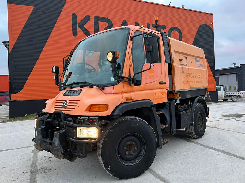 Mercedes-Benz UNIMOG U 300 4x4 TRILETY SK / 6918 hours - Підмітально-прибиральна машина: фото 2 Mercedes-Benz UNIMOG U 300 4x4 TRILETY SK / 6918 hours - Підмітально-прибиральна машина: фото 2