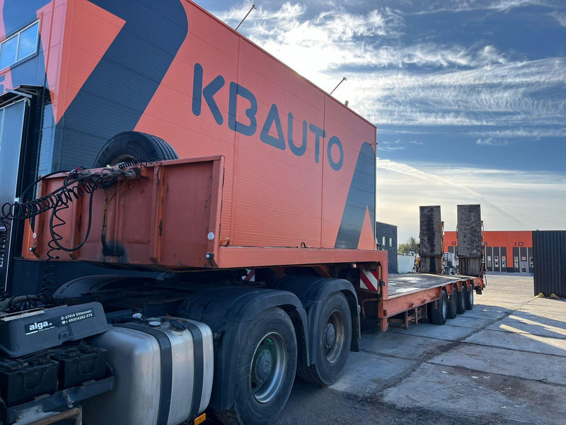 Müller-Mitteltal TS4 HYDRAULIC RAMPS / STEEL SUSPENSION / DRUM BRAKES / PLATFORM L=10790 mm - Низькорамна платформа напівпричіп: фото 1 Müller-Mitteltal TS4 HYDRAULIC RAMPS / STEEL SUSPENSION / DRUM BRAKES / PLATFORM L=10790 mm - Низькорамна платформа напівпричіп: фото 1