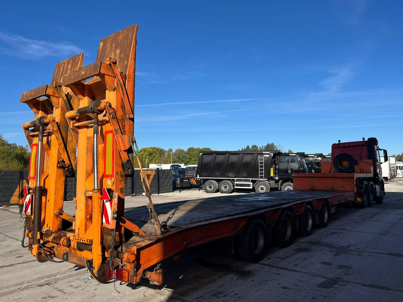 Müller-Mitteltal TS4 HYDRAULIC RAMPS / STEEL SUSPENSION / DRUM BRAKES / PLATFORM L=10790 mm - Низькорамна платформа напівпричіп: фото 3 Müller-Mitteltal TS4 HYDRAULIC RAMPS / STEEL SUSPENSION / DRUM BRAKES / PLATFORM L=10790 mm - Низькорамна платформа напівпричіп: фото 3