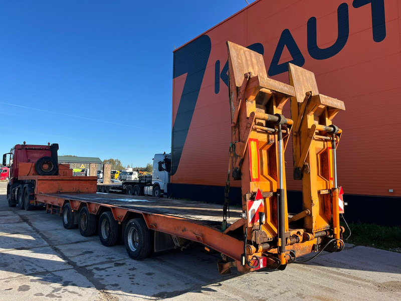 Müller-Mitteltal TS4 HYDRAULIC RAMPS / STEEL SUSPENSION / DRUM BRAKES / PLATFORM L=10790 mm - Низькорамна платформа напівпричіп: фото 5 Müller-Mitteltal TS4 HYDRAULIC RAMPS / STEEL SUSPENSION / DRUM BRAKES / PLATFORM L=10790 mm - Низькорамна платформа напівпричіп: фото 5