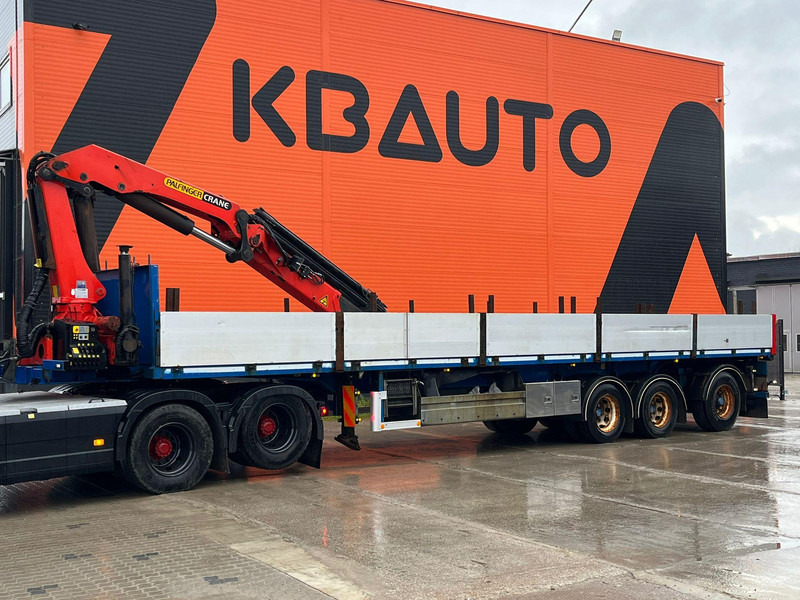 Nordic TRAILER S345 PALFINGER PK23002 / PLATFORM L=12324 mm - Бортовий напівпричіп/ Платформа: фото 2 Nordic TRAILER S345 PALFINGER PK23002 / PLATFORM L=12324 mm - Бортовий напівпричіп/ Платформа: фото 2