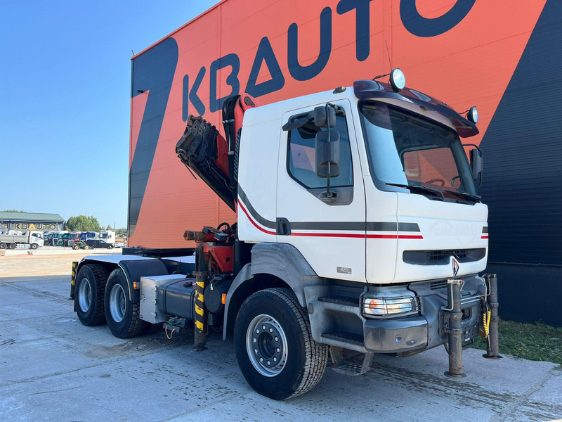 Renault 420 DCI 6x4 PK 32080 / FULL STEEL - Бортова вантажівка/ Платформа, Вантажівка з маніпулятором: фото 4 Renault 420 DCI 6x4 PK 32080 / FULL STEEL - Бортова вантажівка/ Платформа, Вантажівка з маніпулятором: фото 4