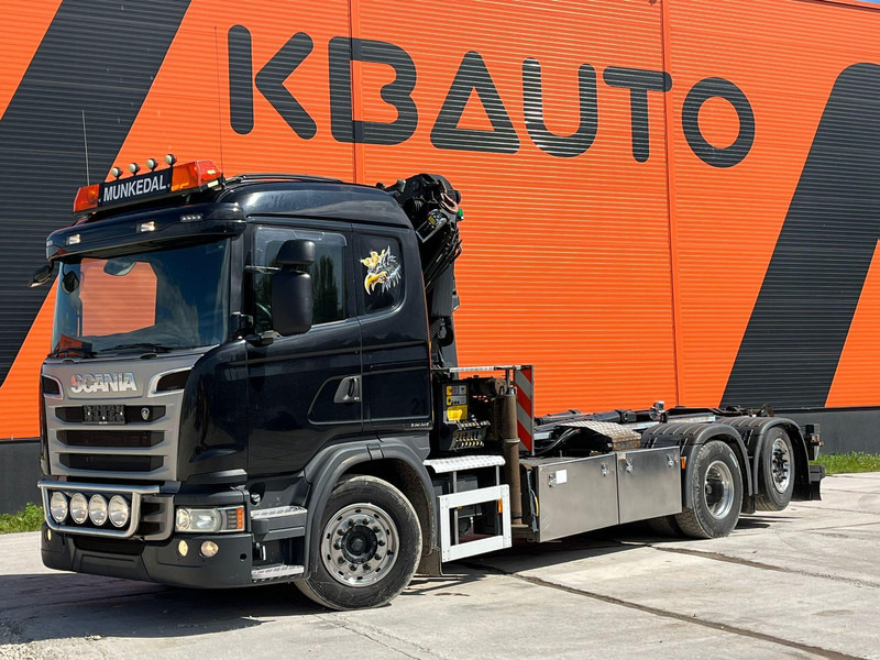 Scania G 440 6x2*4 PK22002 + JIB / PALFINGER 20 ton / L=5000 mm - Гаковий мультиліфт вантажівка, Вантажівка з маніпулятором: фото 2 Scania G 440 6x2*4 PK22002 + JIB / PALFINGER 20 ton / L=5000 mm - Гаковий мультиліфт вантажівка, Вантажівка з маніпулятором: фото 2