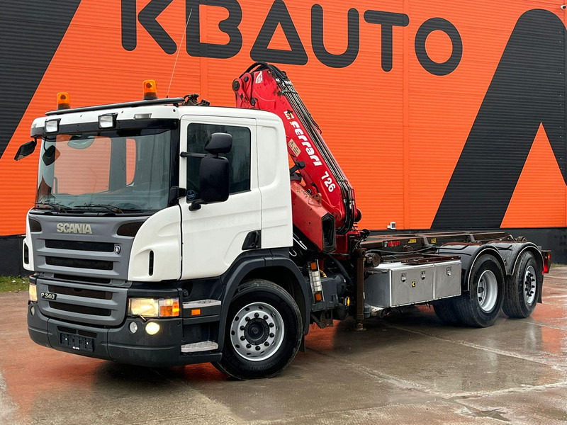 Scania P 340 6x2*4 FERRARI 726 / LIFT L=5138 mm - Тросовий мультиліфт, Вантажівка з маніпулятором: фото 2 Scania P 340 6x2*4 FERRARI 726 / LIFT L=5138 mm - Тросовий мультиліфт, Вантажівка з маніпулятором: фото 2