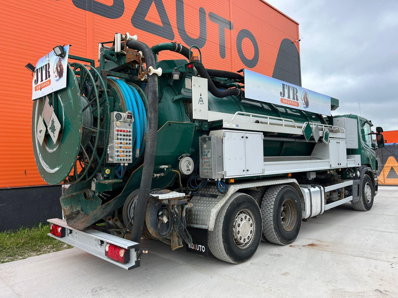 Scania P 360 6x2*4 Larsen A/S TANK 10000 l / VACUUM Vacustar W1300R / PRESSURE Uraca F716 - Асенізатори: фото 5 Scania P 360 6x2*4 Larsen A/S TANK 10000 l / VACUUM Vacustar W1300R / PRESSURE Uraca F716 - Асенізатори: фото 5