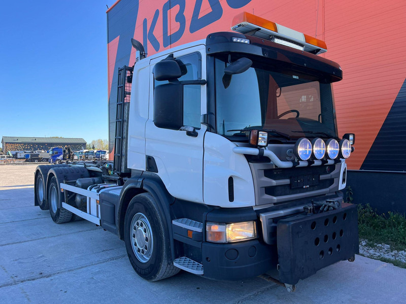 Scania P 400 6x2 JOAB L 20 ton / L=5200 mm / SNOW PLOW EQUIPMENT - Гаковий мультиліфт вантажівка: фото 4 Scania P 400 6x2 JOAB L 20 ton / L=5200 mm / SNOW PLOW EQUIPMENT - Гаковий мультиліфт вантажівка: фото 4
