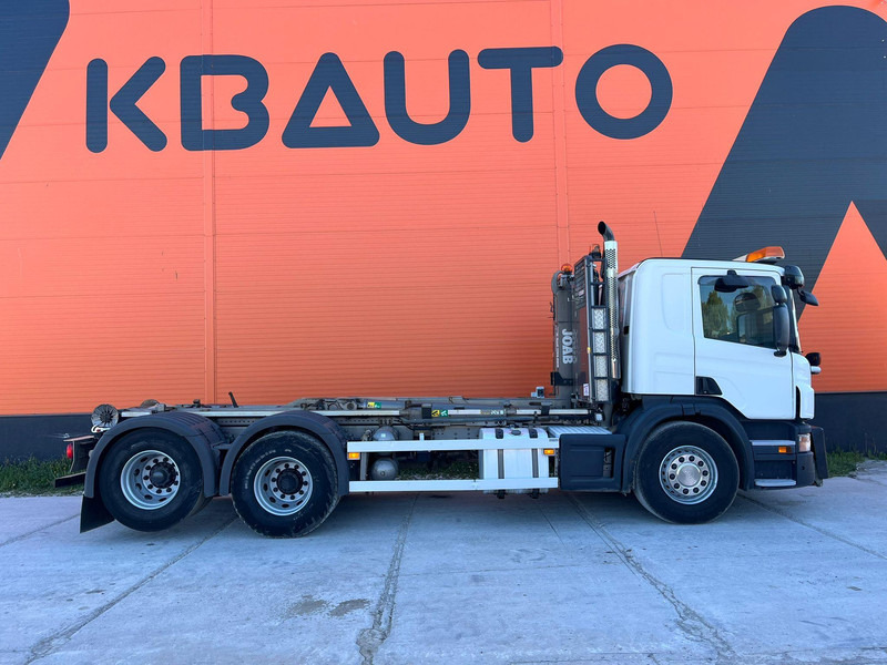 Scania P 400 6x2 JOAB L 20 ton / L=5200 mm / SNOW PLOW EQUIPMENT - Гаковий мультиліфт вантажівка: фото 5 Scania P 400 6x2 JOAB L 20 ton / L=5200 mm / SNOW PLOW EQUIPMENT - Гаковий мультиліфт вантажівка: фото 5
