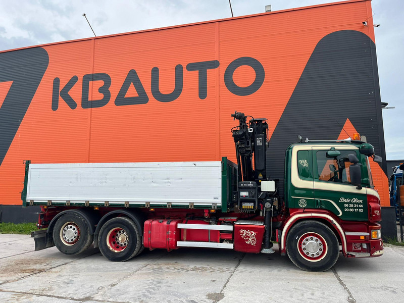 Scania P 410 6x2*4 HIAB 211EP-5 / BOX L=5386 mm - Самоскид вантажівка, Вантажівка з маніпулятором: фото 5 Scania P 410 6x2*4 HIAB 211EP-5 / BOX L=5386 mm - Самоскид вантажівка, Вантажівка з маніпулятором: фото 5