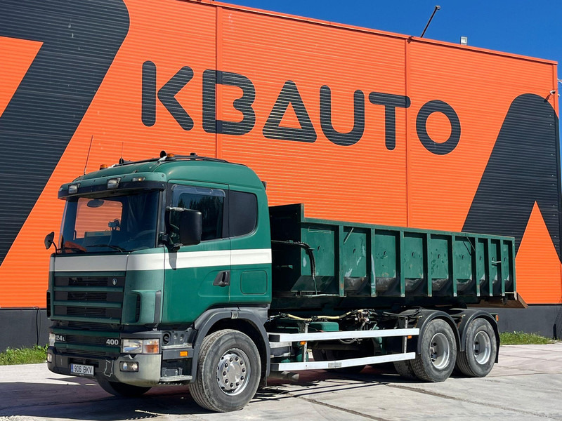 Scania R 124 400 6x2 MARREL AL 20 ton / L=5600 mm / BOX FOR SALE SEPARATELY - Гаковий мультиліфт вантажівка: фото 2 Scania R 124 400 6x2 MARREL AL 20 ton / L=5600 mm / BOX FOR SALE SEPARATELY - Гаковий мультиліфт вантажівка: фото 2