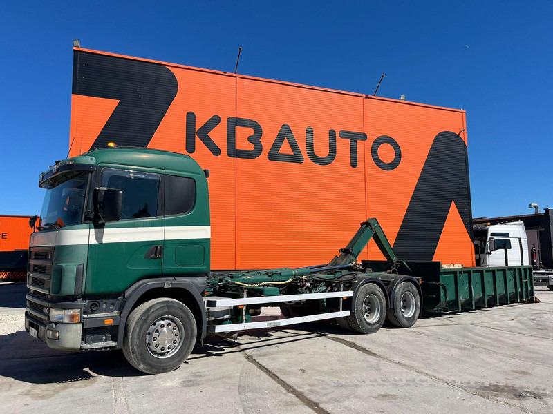 Scania R 124 400 6x2 MARREL AL 20 ton / L=5600 mm / BOX FOR SALE SEPARATELY - Гаковий мультиліфт вантажівка: фото 1 Scania R 124 400 6x2 MARREL AL 20 ton / L=5600 mm / BOX FOR SALE SEPARATELY - Гаковий мультиліфт вантажівка: фото 1