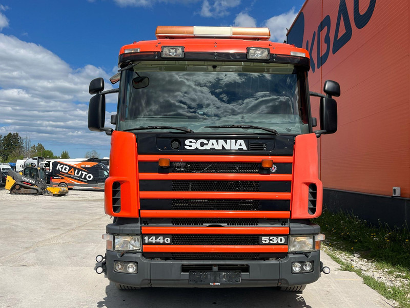 Scania R 144 8x2/4 HIAB 211EP-5 YEAR 2008 / HOOK LIFT L=5400 mm - Гаковий мультиліфт вантажівка, Вантажівка з маніпулятором: фото 3 Scania R 144 8x2/4 HIAB 211EP-5 YEAR 2008 / HOOK LIFT L=5400 mm - Гаковий мультиліфт вантажівка, Вантажівка з маніпулятором: фото 3