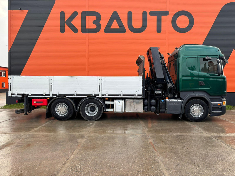 Scania R 410 6x2 HIAB 322EP-5 HIPRO / PLATFORM L=6131 mm - Бортова вантажівка/ Платформа, Вантажівка з маніпулятором: фото 5 Scania R 410 6x2 HIAB 322EP-5 HIPRO / PLATFORM L=6131 mm - Бортова вантажівка/ Платформа, Вантажівка з маніпулятором: фото 5