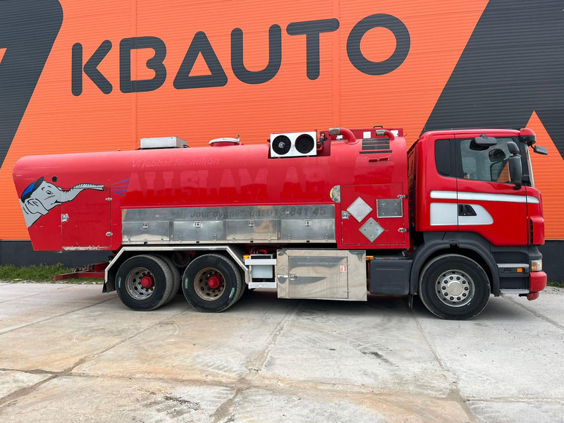 Scania R 420 6x2 ADR / STAINLESS STEEL TANK 9500 l / FULL STEEL SUSPENSION - Вантажівка цистерна: фото 5 Scania R 420 6x2 ADR / STAINLESS STEEL TANK 9500 l / FULL STEEL SUSPENSION - Вантажівка цистерна: фото 5
