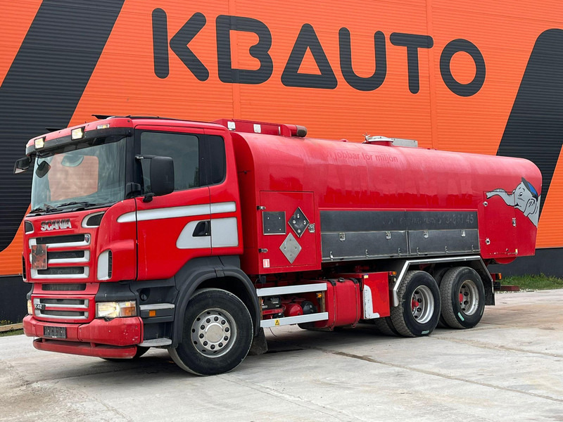 Scania R 420 6x2 ADR / STAINLESS STEEL TANK 9500 l / FULL STEEL SUSPENSION - Вантажівка цистерна: фото 1 Scania R 420 6x2 ADR / STAINLESS STEEL TANK 9500 l / FULL STEEL SUSPENSION - Вантажівка цистерна: фото 1