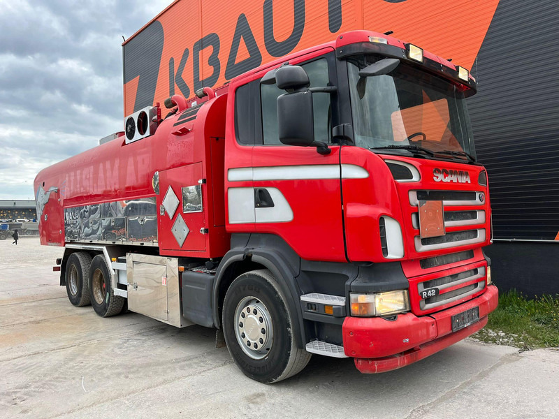 Scania R 420 6x2 ADR / STAINLESS STEEL TANK 9500 l / FULL STEEL SUSPENSION - Вантажівка цистерна: фото 4 Scania R 420 6x2 ADR / STAINLESS STEEL TANK 9500 l / FULL STEEL SUSPENSION - Вантажівка цистерна: фото 4