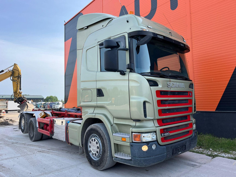 Scania R 420 6x2 PALFINGER T 20 ton / L=5450 mm / RETARDER - Гаковий мультиліфт вантажівка: фото 4 Scania R 420 6x2 PALFINGER T 20 ton / L=5450 mm / RETARDER - Гаковий мультиліфт вантажівка: фото 4