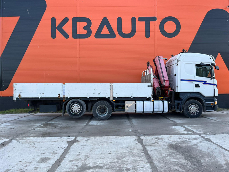 Scania R 440 6x2*4 FASSI F260XP / PLATFORM L=6760 mm - Бортова вантажівка/ Платформа, Вантажівка з маніпулятором: фото 5 Scania R 440 6x2*4 FASSI F260XP / PLATFORM L=6760 mm - Бортова вантажівка/ Платформа, Вантажівка з маніпулятором: фото 5