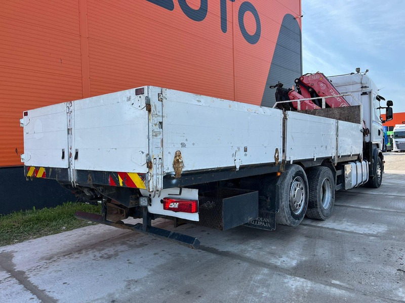 Бортова вантажівка/ Платформа, Вантажівка з маніпулятором Scania R 440 6x2*4 FASSI F260XP / PLATFORM L=6760 mm: фото 6