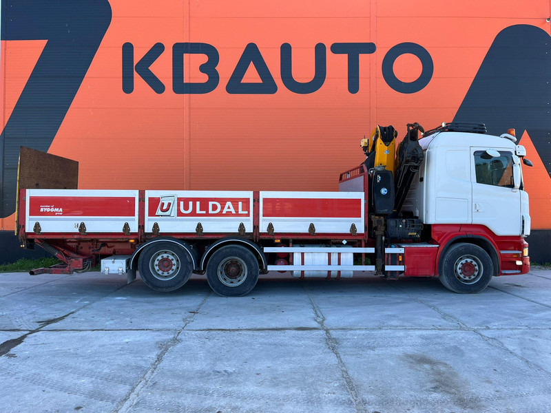 Scania R 500 6x2*4 EFFER 255/6S / PLATFORM L=6620 mm - Бортова вантажівка/ Платформа, Вантажівка з маніпулятором: фото 5 Scania R 500 6x2*4 EFFER 255/6S / PLATFORM L=6620 mm - Бортова вантажівка/ Платформа, Вантажівка з маніпулятором: фото 5