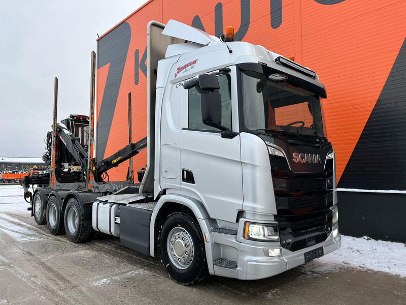 Scania R 520 8x4*4 RETARDER - Лісовоз, Вантажівка з маніпулятором: фото 4 Scania R 520 8x4*4 RETARDER - Лісовоз, Вантажівка з маніпулятором: фото 4