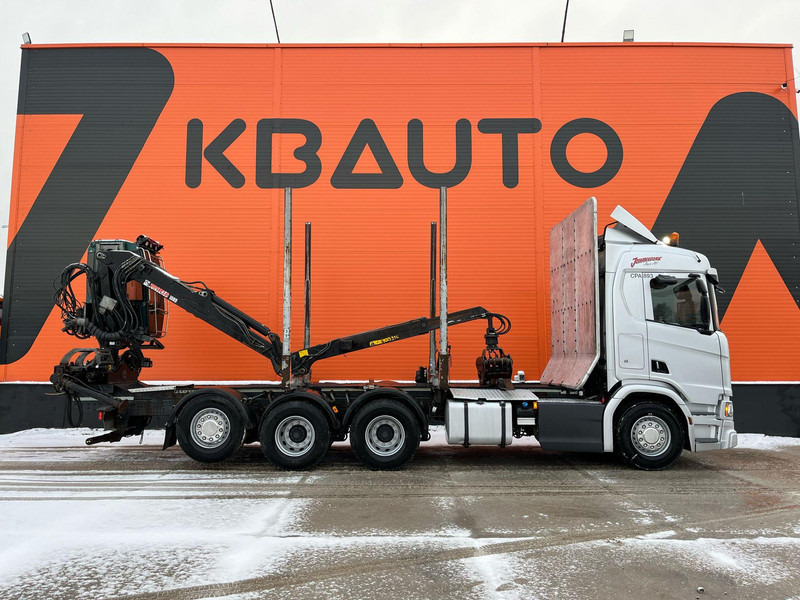 Scania R 520 8x4*4 RETARDER - Лісовоз, Вантажівка з маніпулятором: фото 5 Scania R 520 8x4*4 RETARDER - Лісовоз, Вантажівка з маніпулятором: фото 5