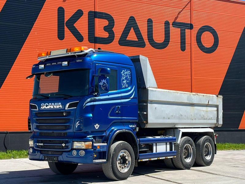 Scania R 560 6x4 RETARDER / FULL STEEL / BIG AXLES / BOX L=4563 mm - Самоскид вантажівка: фото 1 Scania R 560 6x4 RETARDER / FULL STEEL / BIG AXLES / BOX L=4563 mm - Самоскид вантажівка: фото 1