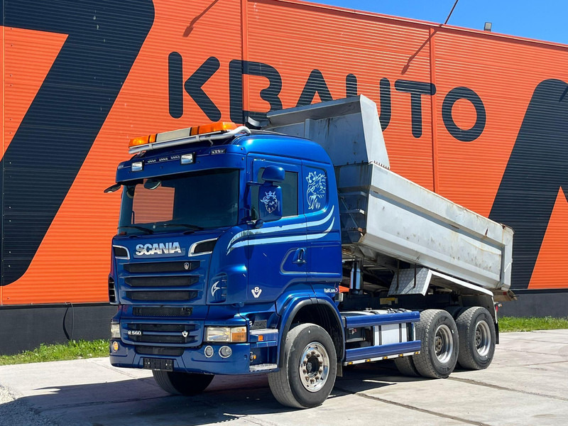 Scania R 560 6x4 RETARDER / FULL STEEL / BIG AXLES / BOX L=4563 mm - Самоскид вантажівка: фото 2 Scania R 560 6x4 RETARDER / FULL STEEL / BIG AXLES / BOX L=4563 mm - Самоскид вантажівка: фото 2