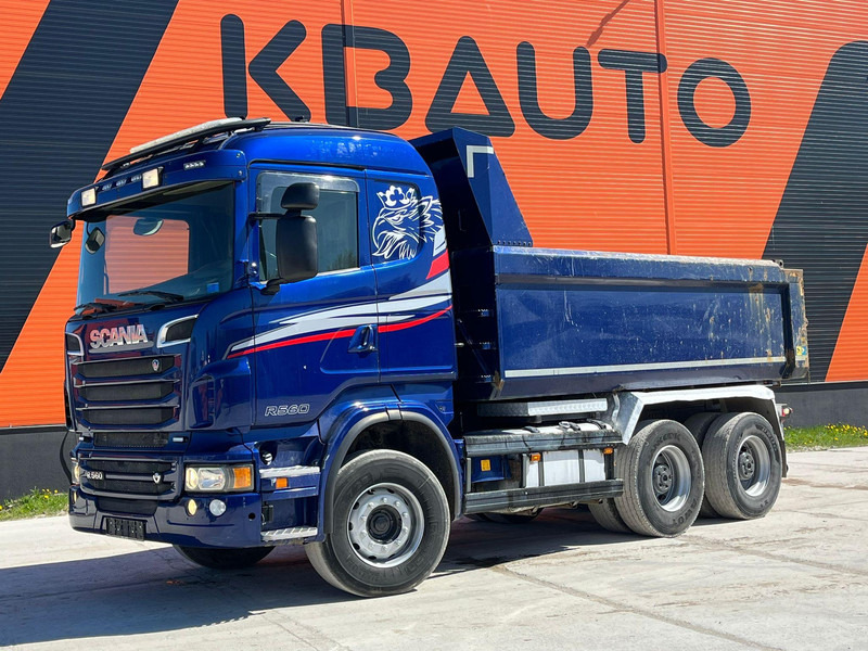 Scania R 560 6x4 RETARDER / FULL STEEL / BOX L=4595 mm - Самоскид вантажівка: фото 1 Scania R 560 6x4 RETARDER / FULL STEEL / BOX L=4595 mm - Самоскид вантажівка: фото 1