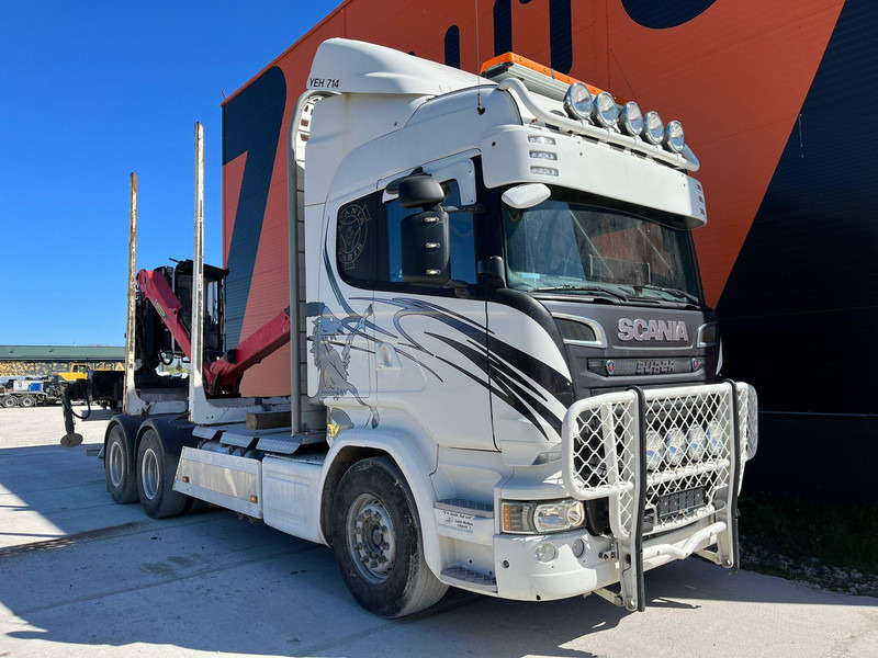 Scania R 580 6x4 EPSILON M12L97 / RETARDER - Лісовоз, Вантажівка з маніпулятором: фото 4 Scania R 580 6x4 EPSILON M12L97 / RETARDER - Лісовоз, Вантажівка з маніпулятором: фото 4