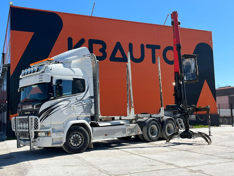 Scania R 580 6x4 EPSILON M12L97 / RETARDER - Лісовоз, Вантажівка з маніпулятором: фото 1 Scania R 580 6x4 EPSILON M12L97 / RETARDER - Лісовоз, Вантажівка з маніпулятором: фото 1