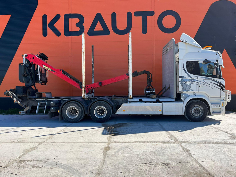 Scania R 580 6x4 EPSILON M12L97 / RETARDER - Лісовоз, Вантажівка з маніпулятором: фото 5 Scania R 580 6x4 EPSILON M12L97 / RETARDER - Лісовоз, Вантажівка з маніпулятором: фото 5
