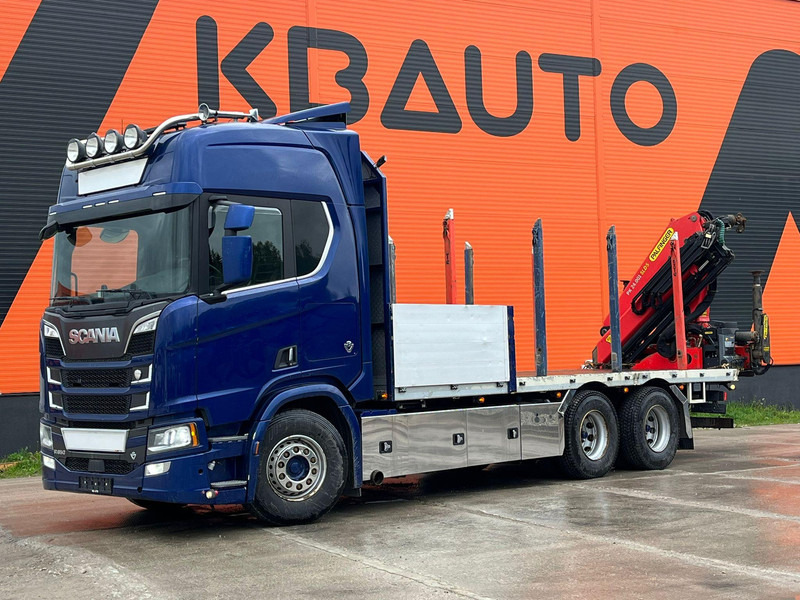 Scania R 650 6x4 PK24001 / PLATFORM L=6800 mm - Бортова вантажівка/ Платформа, Вантажівка з маніпулятором: фото 2 Scania R 650 6x4 PK24001 / PLATFORM L=6800 mm - Бортова вантажівка/ Платформа, Вантажівка з маніпулятором: фото 2