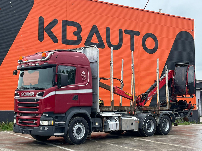 Scania R 730 6x4 RETARDER / BIG AXLES - Лісовоз, Вантажівка з маніпулятором: фото 2 Scania R 730 6x4 RETARDER / BIG AXLES - Лісовоз, Вантажівка з маніпулятором: фото 2
