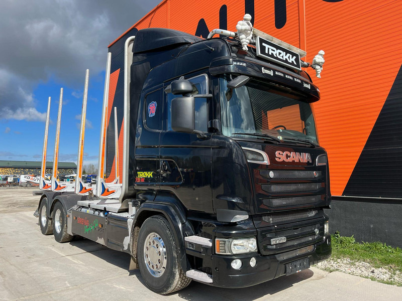 Scania R 730 6x4 RETARDER - Лісовоз, Вантажівка з маніпулятором: фото 4 Scania R 730 6x4 RETARDER - Лісовоз, Вантажівка з маніпулятором: фото 4