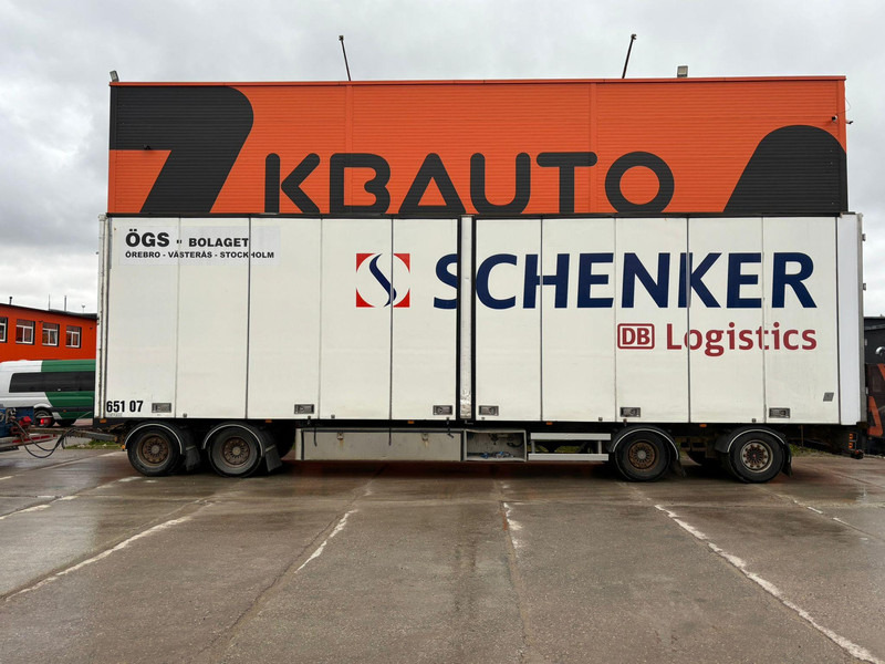 Vak V-4-40 SAF AXLES / EXTENDABLE DRAWBAR - Закритий кузов причіп: фото 3 Vak V-4-40 SAF AXLES / EXTENDABLE DRAWBAR - Закритий кузов причіп: фото 3