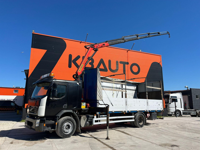 Volvo FE 280 4x2 PK12002 / PLATFORM L=7094 mm - Бортова вантажівка/ Платформа, Вантажівка з маніпулятором: фото 1 Volvo FE 280 4x2 PK12002 / PLATFORM L=7094 mm - Бортова вантажівка/ Платформа, Вантажівка з маніпулятором: фото 1