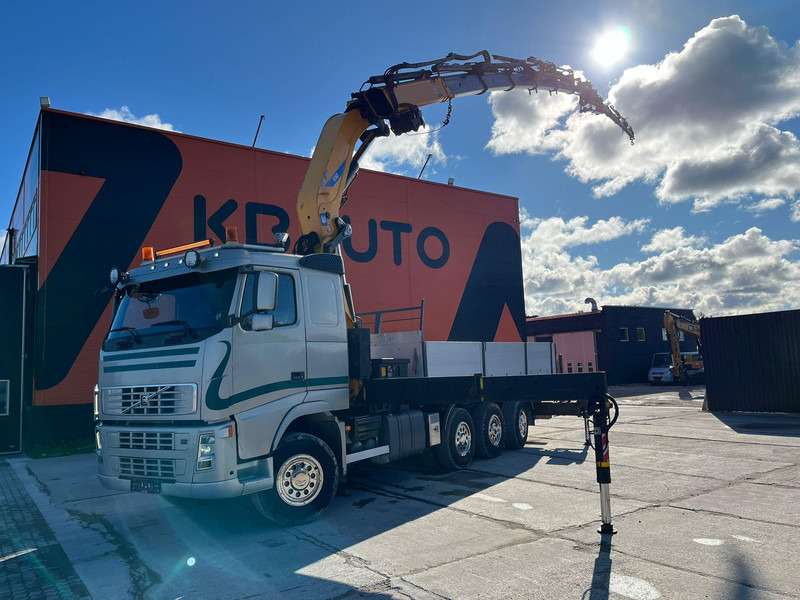 Volvo FH 12 460 8x4*4 EFFER 550/6S YEAR 2006 + JIB + WINCH / PLATFORM L= 6244 mm - Бортова вантажівка/ Платформа, Вантажівка з маніпулятором: фото 1 Volvo FH 12 460 8x4*4 EFFER 550/6S YEAR 2006 + JIB + WINCH / PLATFORM L= 6244 mm - Бортова вантажівка/ Платформа, Вантажівка з маніпулятором: фото 1