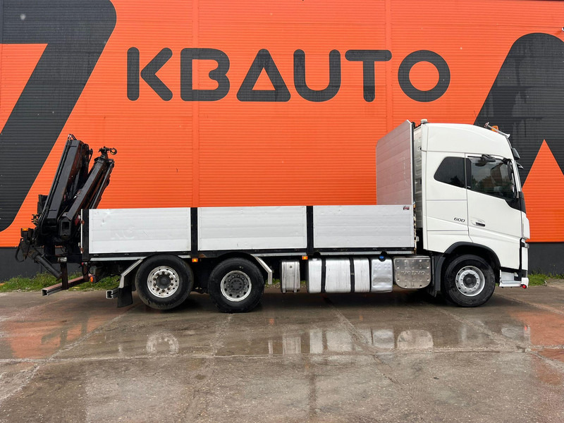 Volvo FH 16 600 6x2*4 HIAB 166E-5 HIPRO / PLATFORM L=6309 mm - Бортова вантажівка/ Платформа, Вантажівка з маніпулятором: фото 5 Volvo FH 16 600 6x2*4 HIAB 166E-5 HIPRO / PLATFORM L=6309 mm - Бортова вантажівка/ Платформа, Вантажівка з маніпулятором: фото 5