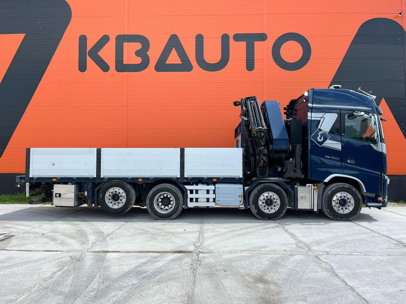 Volvo FH 16 650 8x2*6 HMF 6020K-RC + JIB / PLATFORM L=6344 mm - Бортова вантажівка/ Платформа, Вантажівка з маніпулятором: фото 5 Volvo FH 16 650 8x2*6 HMF 6020K-RC + JIB / PLATFORM L=6344 mm - Бортова вантажівка/ Платформа, Вантажівка з маніпулятором: фото 5