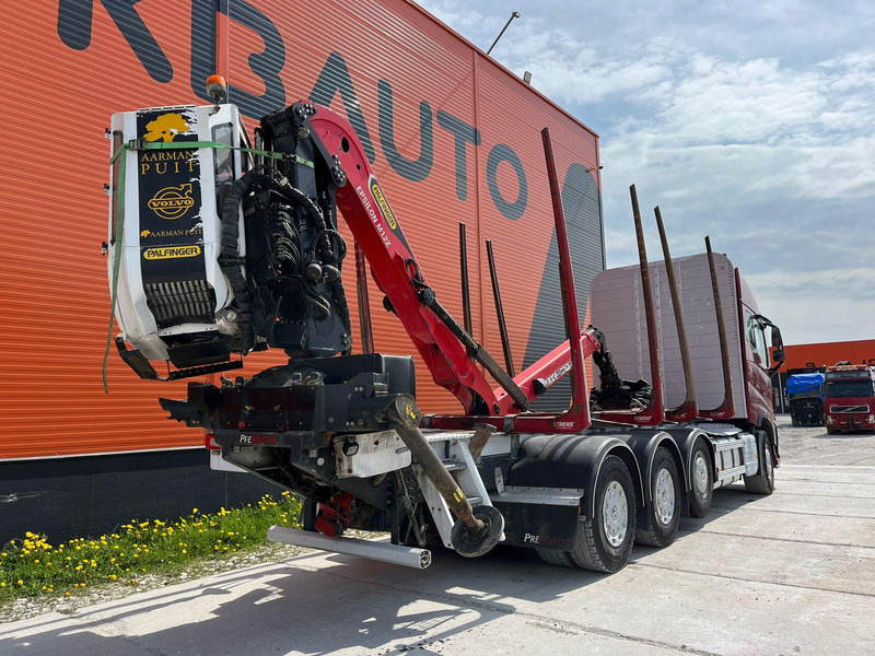 Лісовоз, Вантажівка з маніпулятором Для транспортування ліси Volvo FH 16 750 8x4/4 DAMAGED !: фото 6